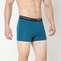 Underjeans by Spykar Men Premium Teal Blue Trunk