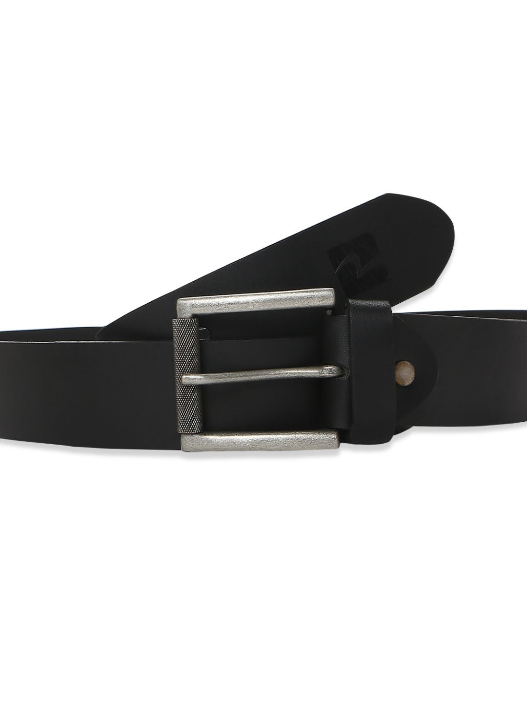 SPYKAR Men Black Leather Belt