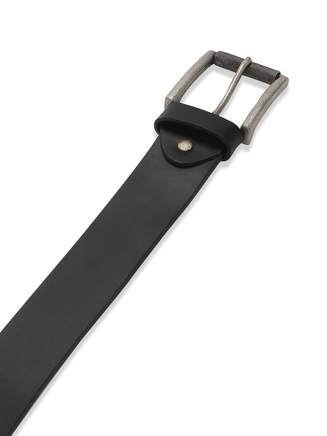 SPYKAR Men Black Leather Belt