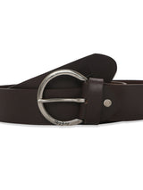 Men Brown Leather Belt