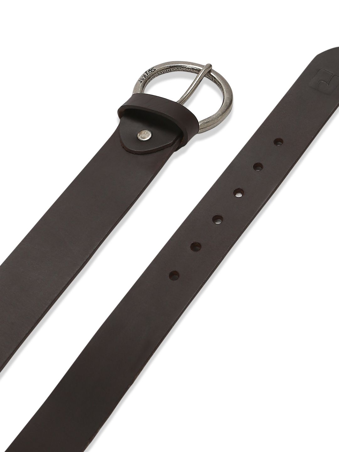 Men Brown Leather Belt
