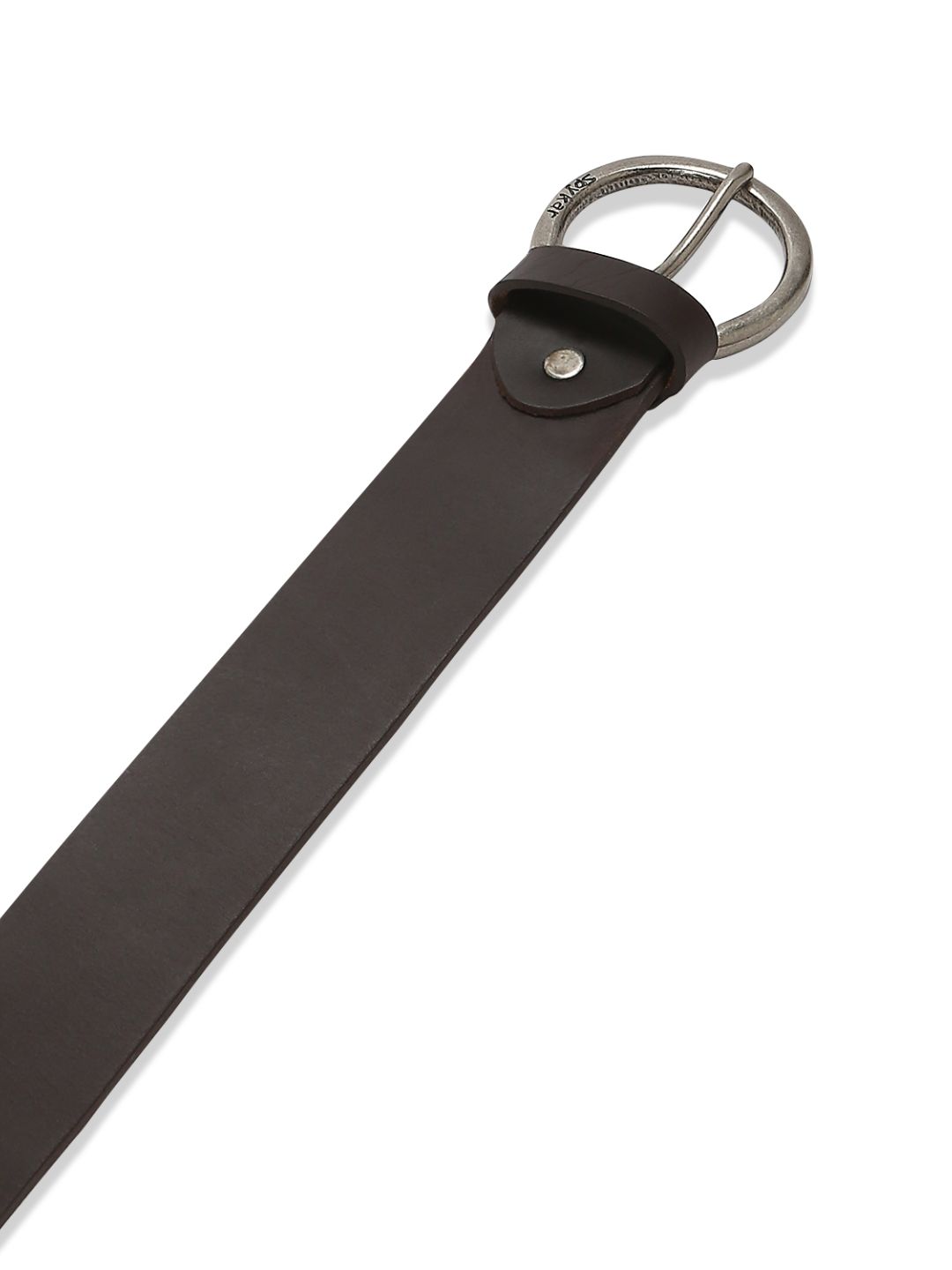 Men Brown Leather Belt