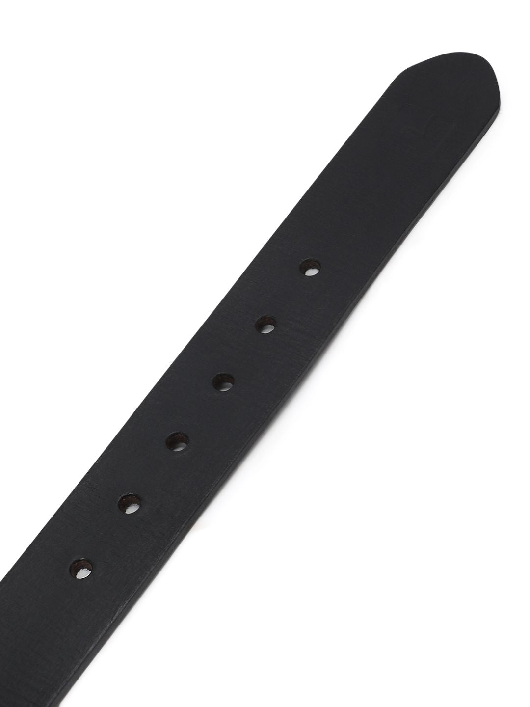 Men Black Leather Belt