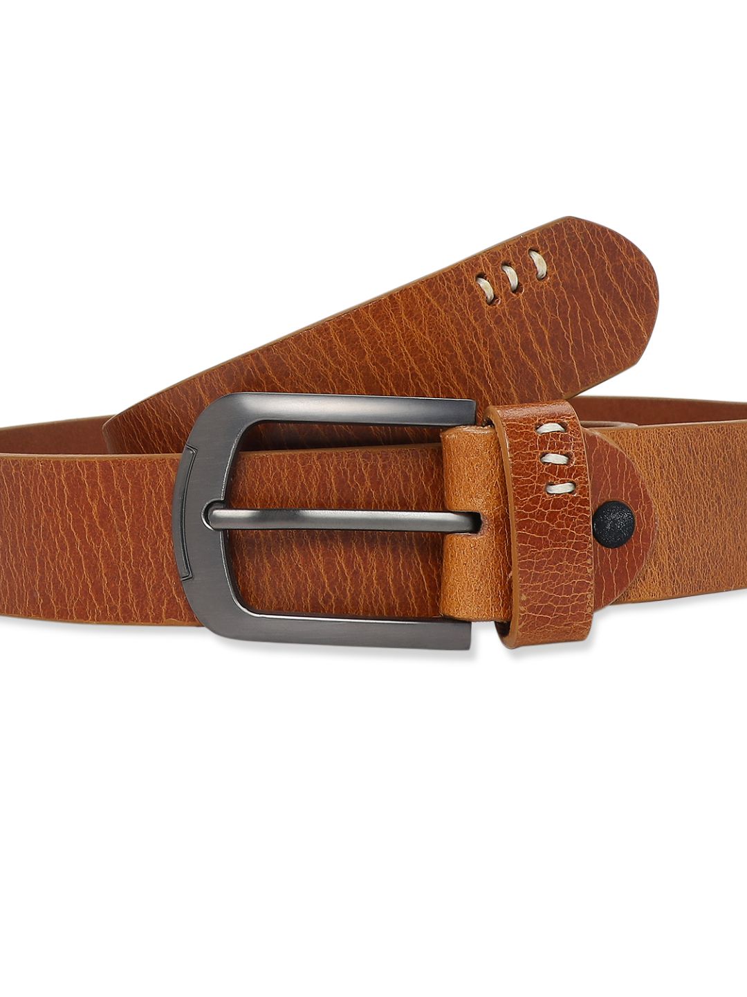 SPYKAR Men Tan Leather Belt