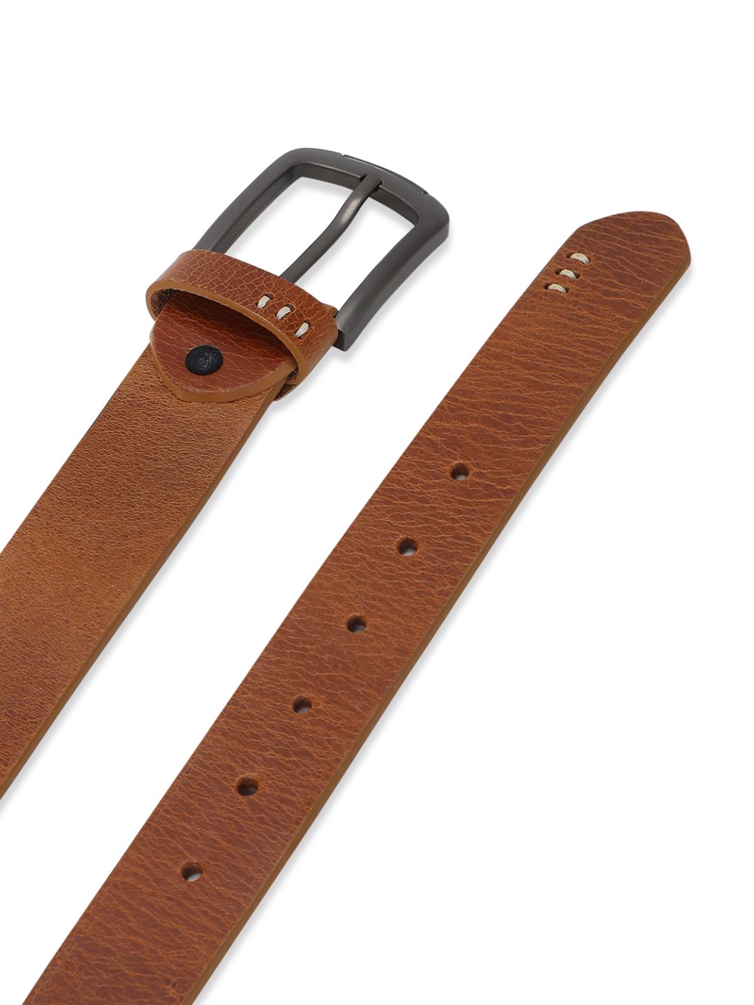 SPYKAR Men Tan Leather Belt