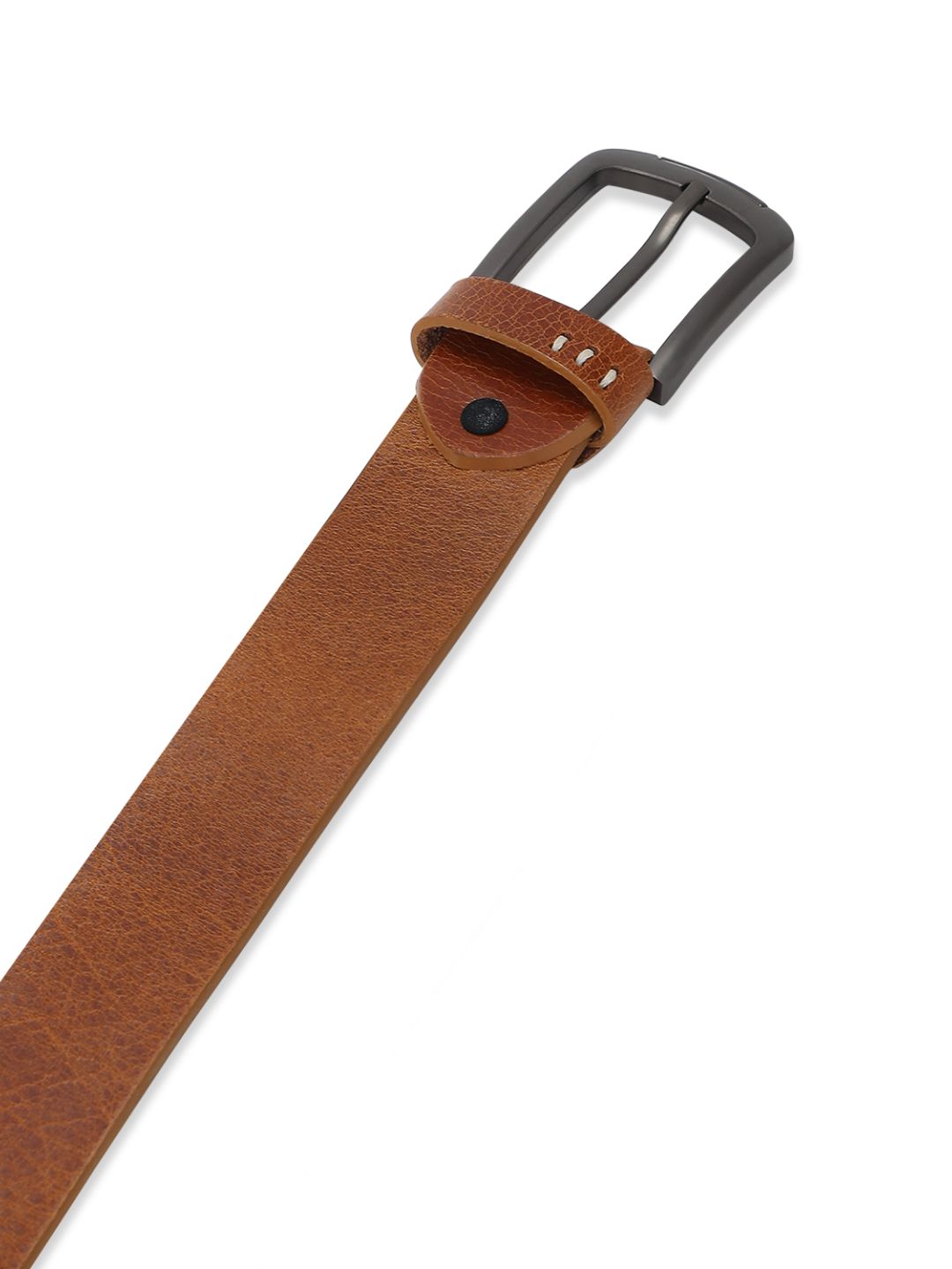 SPYKAR Men Tan Leather Belt