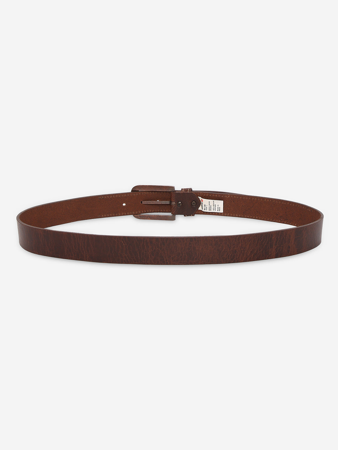 Men Brown Genuine Leather Belt