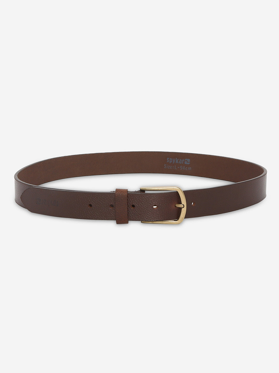 Men Brown Genuine Leather Belt
