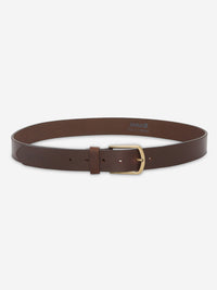 Men Brown Genuine Leather Belt