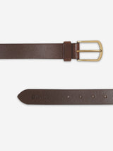 Men Brown Genuine Leather Belt