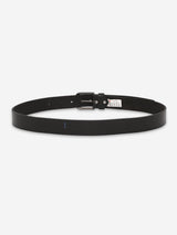 Men Black Genuine Leather Belt