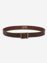 Men Brown Genuine Leather Belt