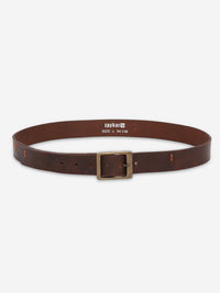 Men Brown Genuine Leather Belt