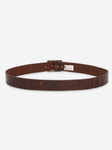 Men Brown Genuine Leather Belt