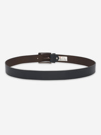 Men Navy Genuine Leather Belt