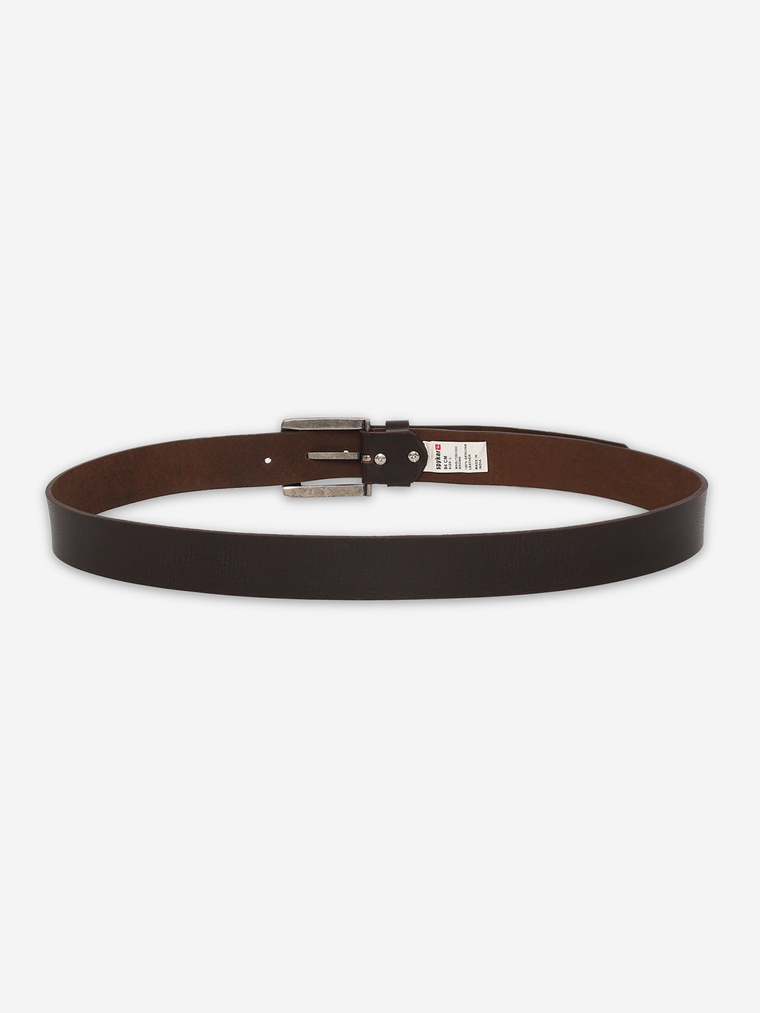 Men Brown Genuine Leather Belt
