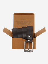 Men Brown Genuine Leather Belt