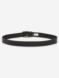 Men Black Genuine Leather Belt