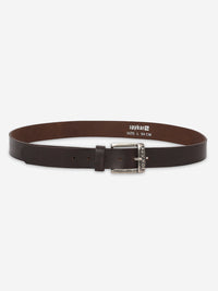 Men Brown Genuine Leather Belt
