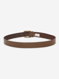 Men Brown Genuine Leather Belt