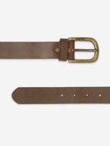 Men Brown Genuine Leather Belt