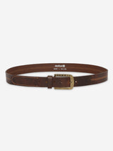 Men Brown Genuine Leather Belt