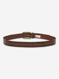 Men Brown Genuine Leather Belt