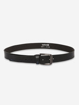 Men Black Genuine Leather Belt