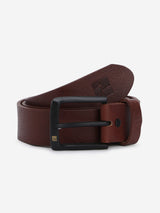 Men Tan Leather Belt