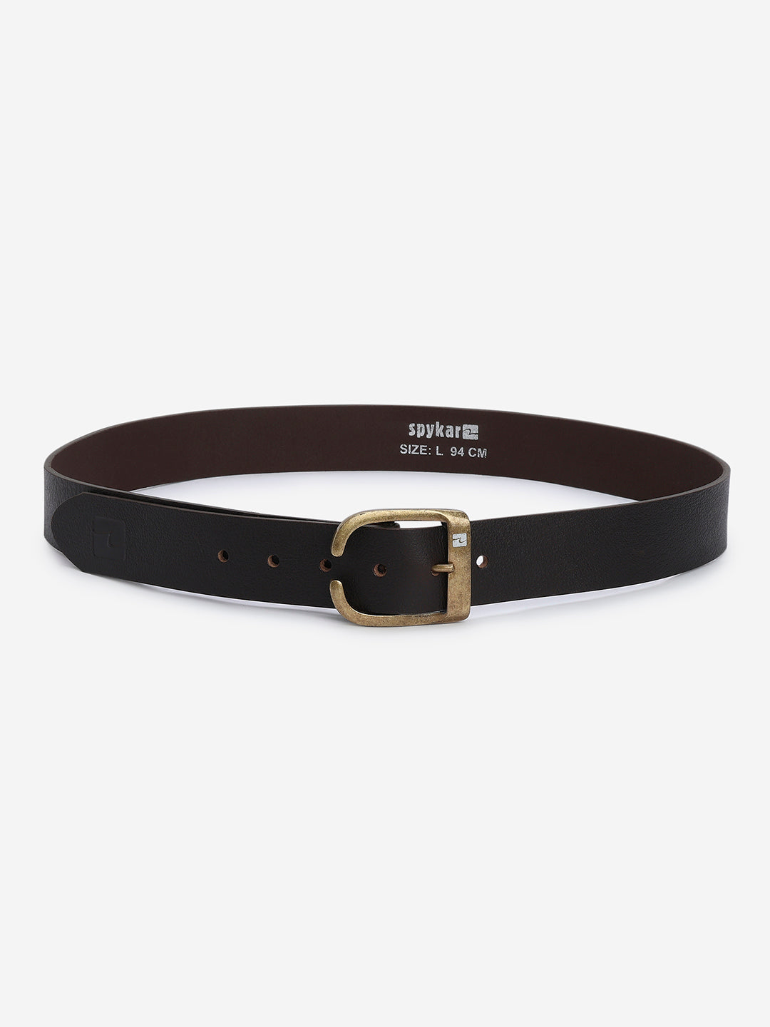 Men Brown Leather Belt
