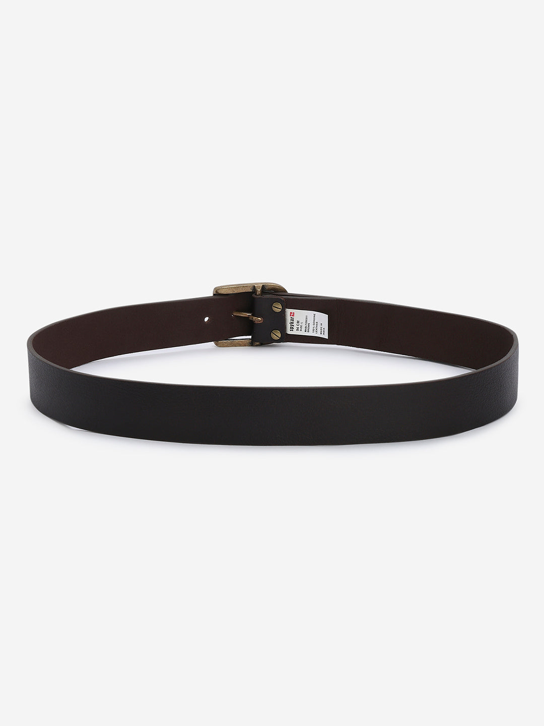 Men Brown Leather Belt