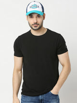 Men Multi Color Solid Cap