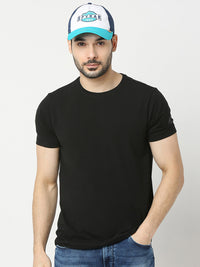 Men Multi Color Solid Cap