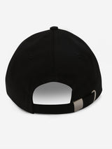 Men Black Solid Cap