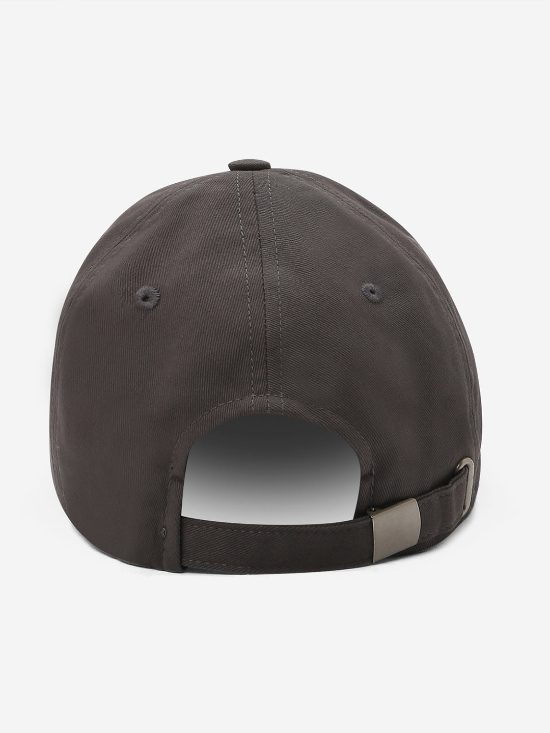 Men Grey Solid Cap