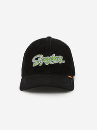 Men Black Solid Cap