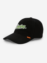 Men Black Solid Cap