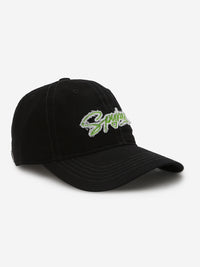 Men Black Solid Cap