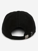 Men Black Solid Cap