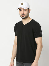 Men White Solid Cap