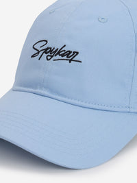 Men Sky Blue Cotton Cap