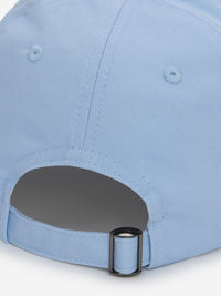 Men Sky Blue Cotton Cap
