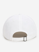Men White Cotton Cap