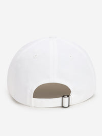 Men White Cotton Cap