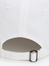 Men White Cotton Cap