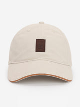 Men Beige Cotton Cap