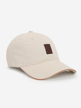 Men Beige Cotton Cap
