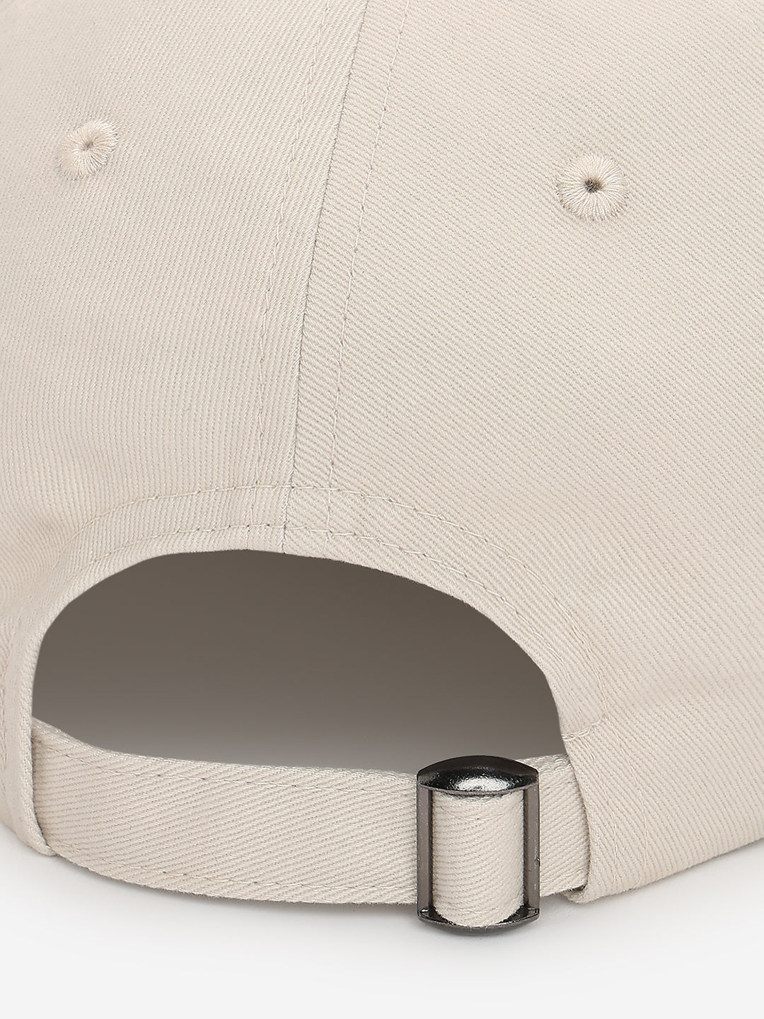 Men Beige Cotton Cap