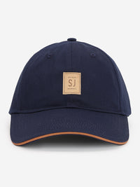 Men Ink Blue Cotton Cap