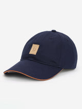 Men Ink Blue Cotton Cap